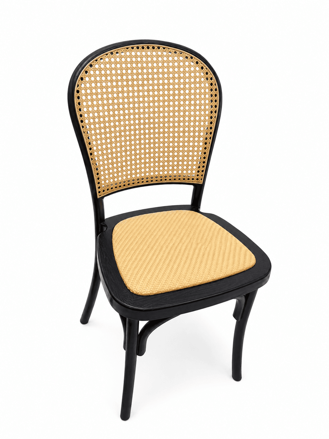 Silla bejuco NEGRA — Majov Eventos Mazatlán