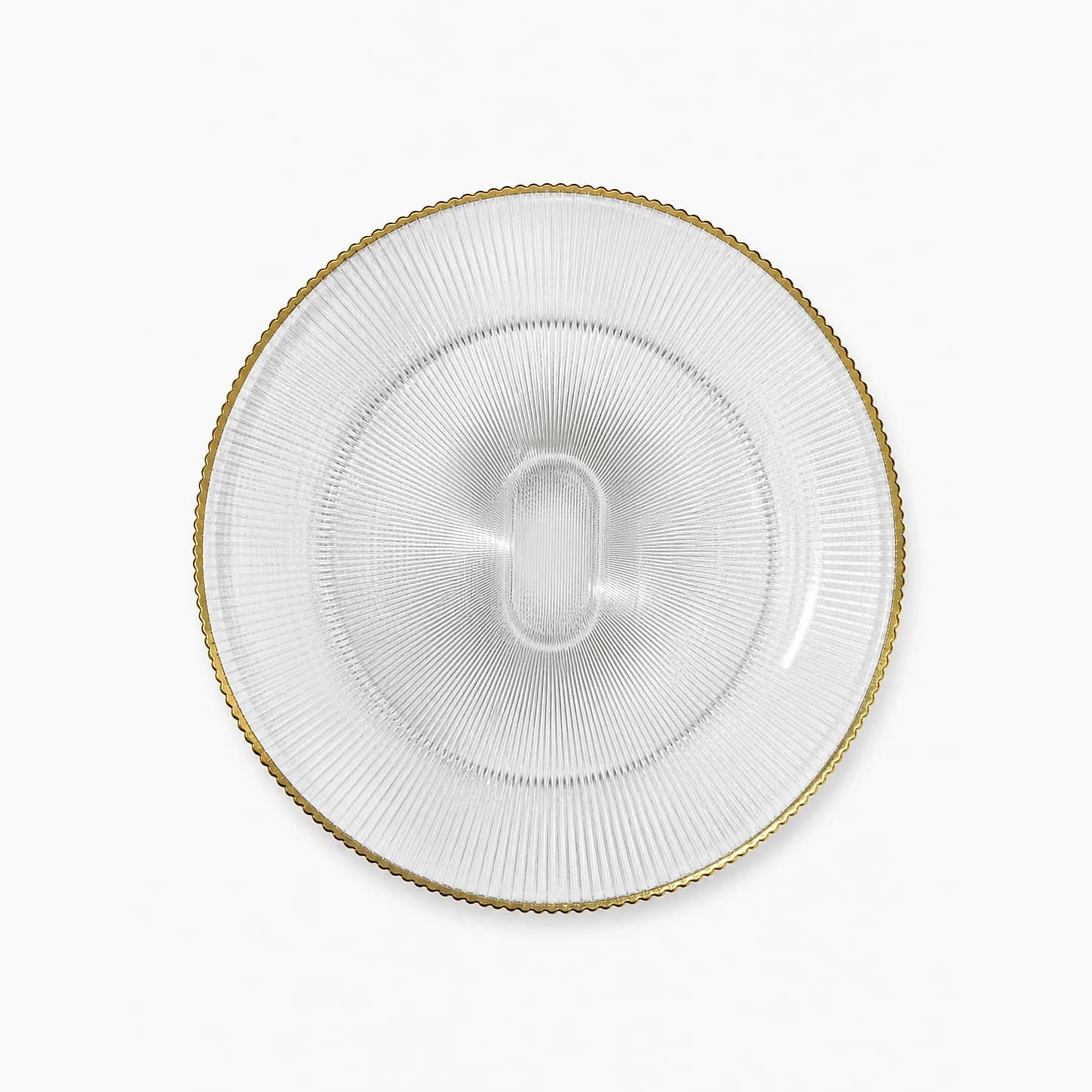 Plato Óptico Oro — Majov Eventos Mazatlán