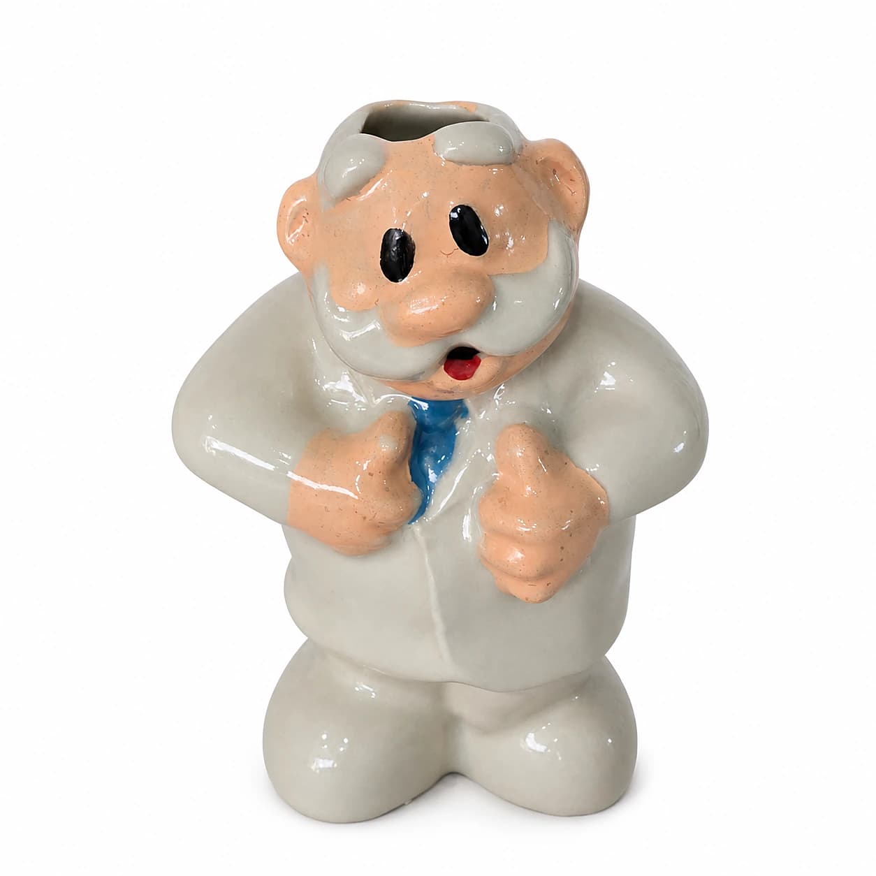 Figura Abuelo Bigote — Majov Eventos Mazatlán