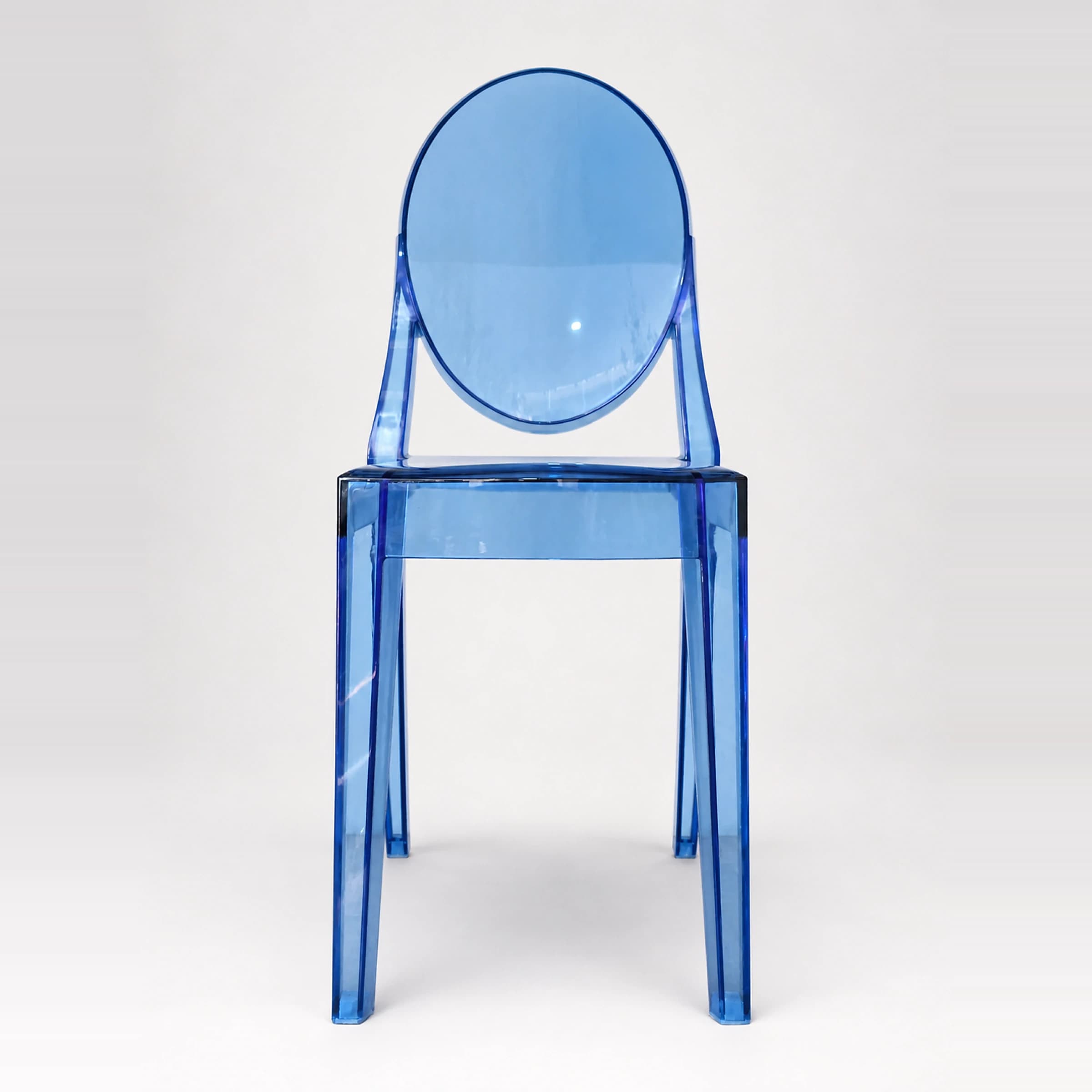 Silla Ghost Azul — Majov Eventos Mazatlán
